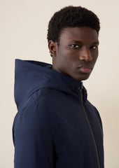 Blouson Bleu Jeans Capuche