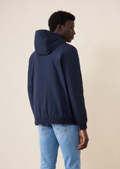 Blouson Bleu Jeans Capuche