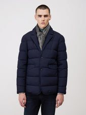 Veste Matelass E Bleu Marine Parementure Amovible