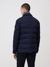 Veste Matelass E Bleu Marine Parementure Amovible