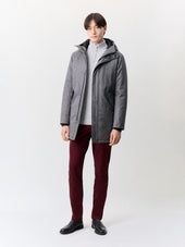 Parka Anthracite Capuche