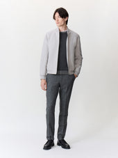 Blouson Teddy En Laine M Lang E Grise