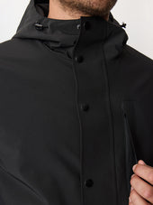 Parka Noire Capuche