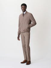 Blouson Teddy En Laine M Lang E Marron