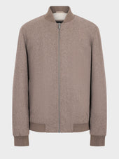 Blouson Teddy En Laine M Lang E Marron
