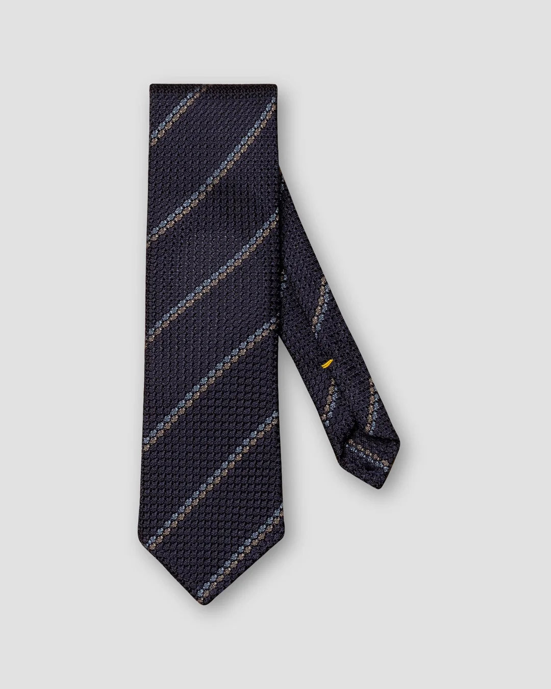 Light Brown Striped Grenadine Tie