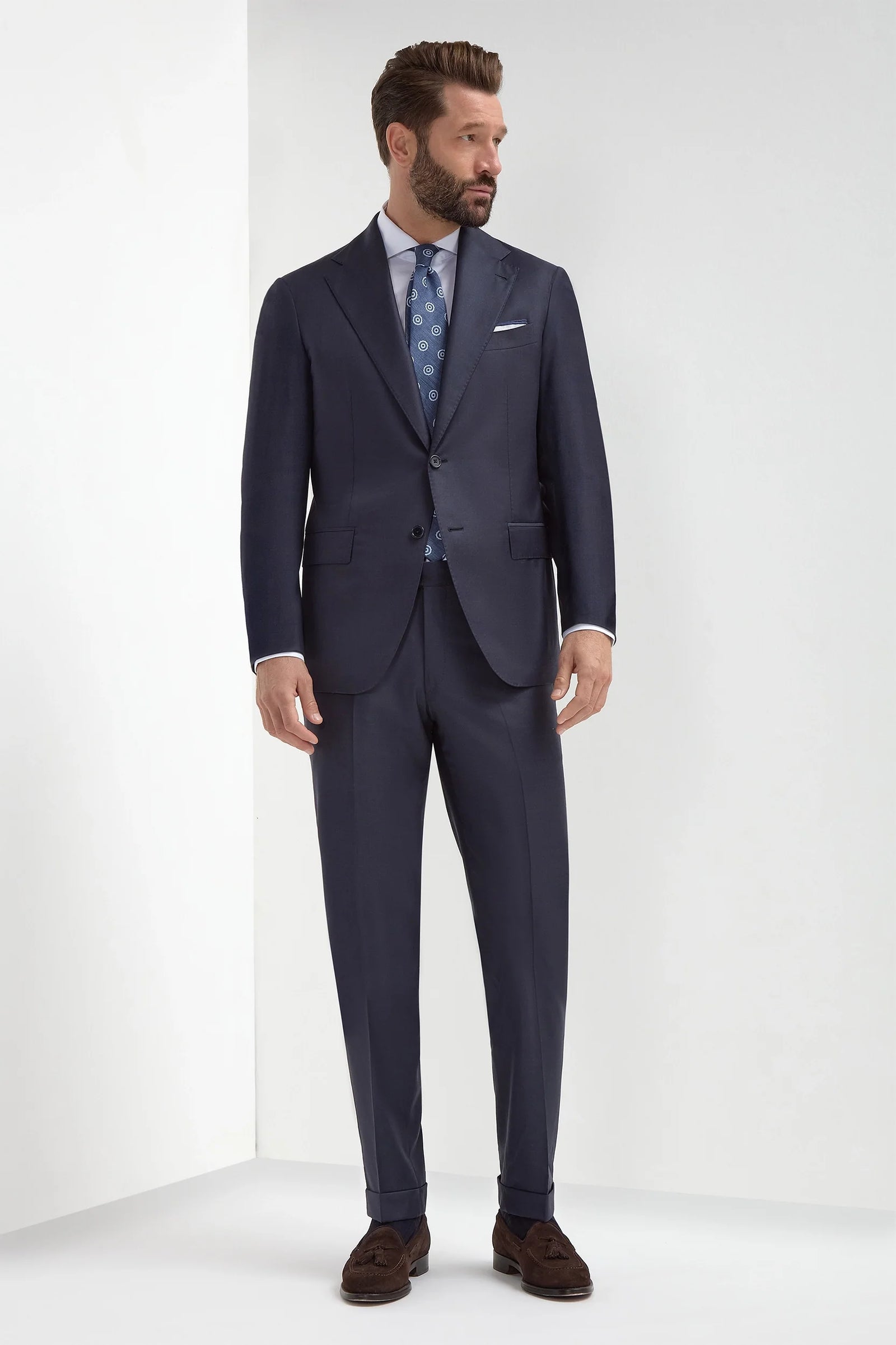Avio Full Canvas Suit Made In Italy