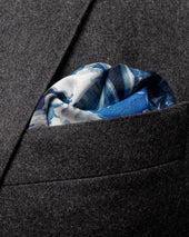 Chandelier Print Silk Pocket Square