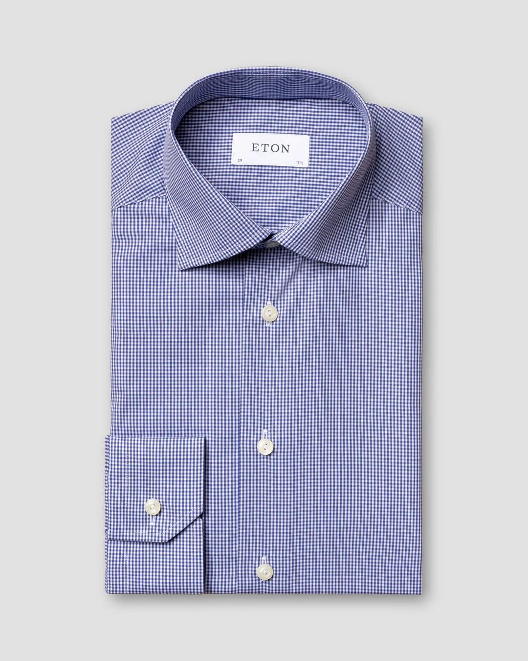 Check Poplin Shirt Eton
