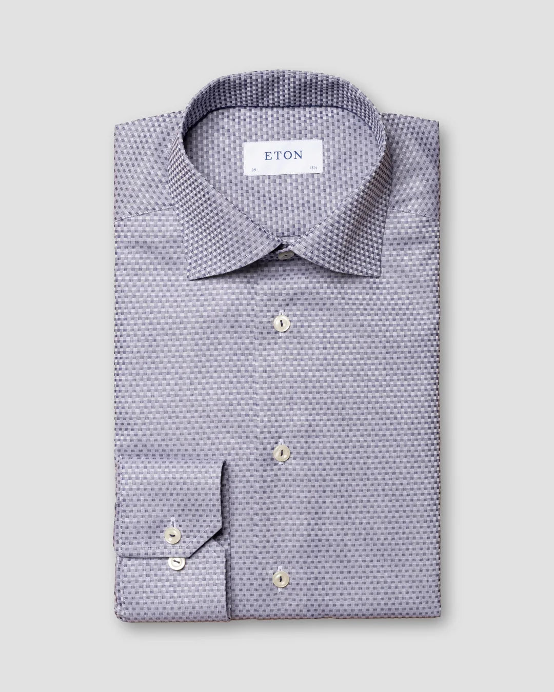 Checked Dobby Shirt Eton