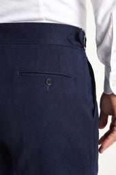 Cotton Soragna Trousers Made In Italy