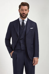 Double Breasted Waistcoat Made In Italy