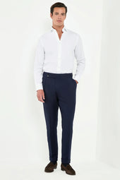 Flannel Soragna Trousers Made In Italy