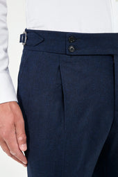 Flannel Soragna Trousers Made In Italy