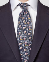Floral Silk Tie