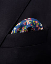 Flower Silk Pocket Square