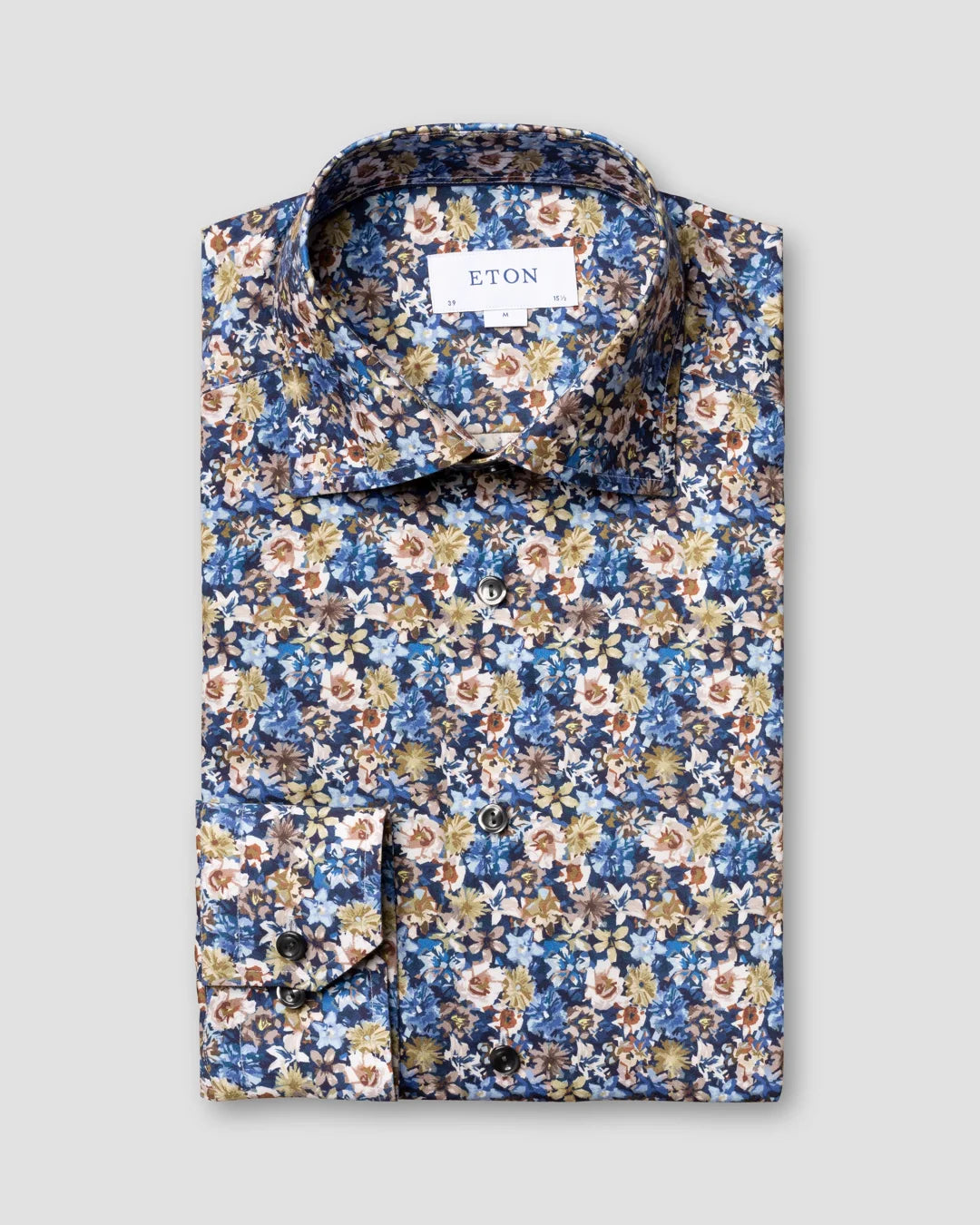 Floral Twill Shirt Eton