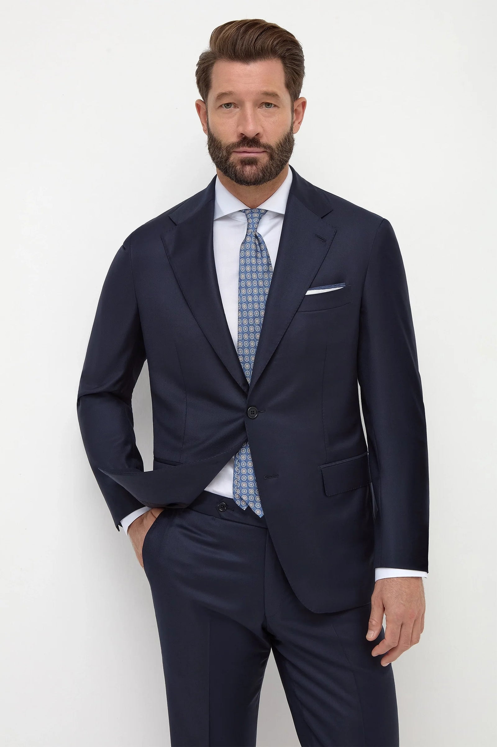 Full Canvas Suit Made In Italy
