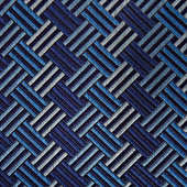 Geometric Basketweave Silk Tie