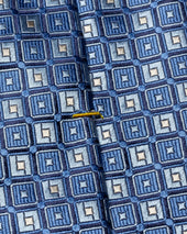 Geometric Silk Tie