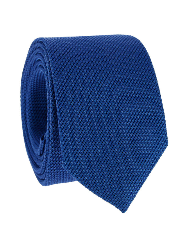 Blue grenadine silk The Nines tie Grenadines IV
