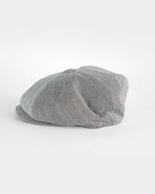 Grey Pin Dot Cotton Gatsby Cap
