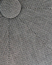 Grey Pin Dot Cotton Gatsby Cap