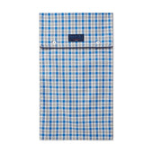 Grey White Checked Brushed Cotton Pyjama Bottoms