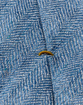 Herringbone Silk Linen Tie