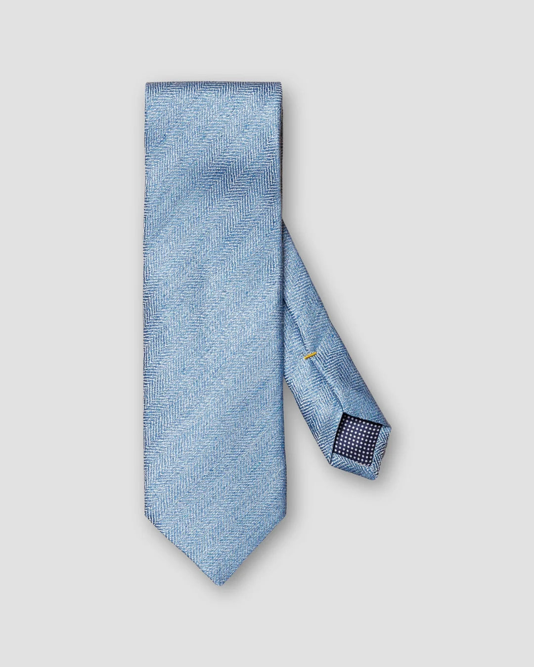 Herringbone Silk Linen Tie