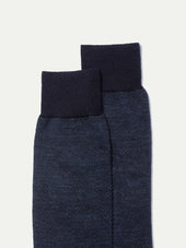 Herringbone Short Socks Made In Italy