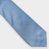 Houndstooth Silk Tie