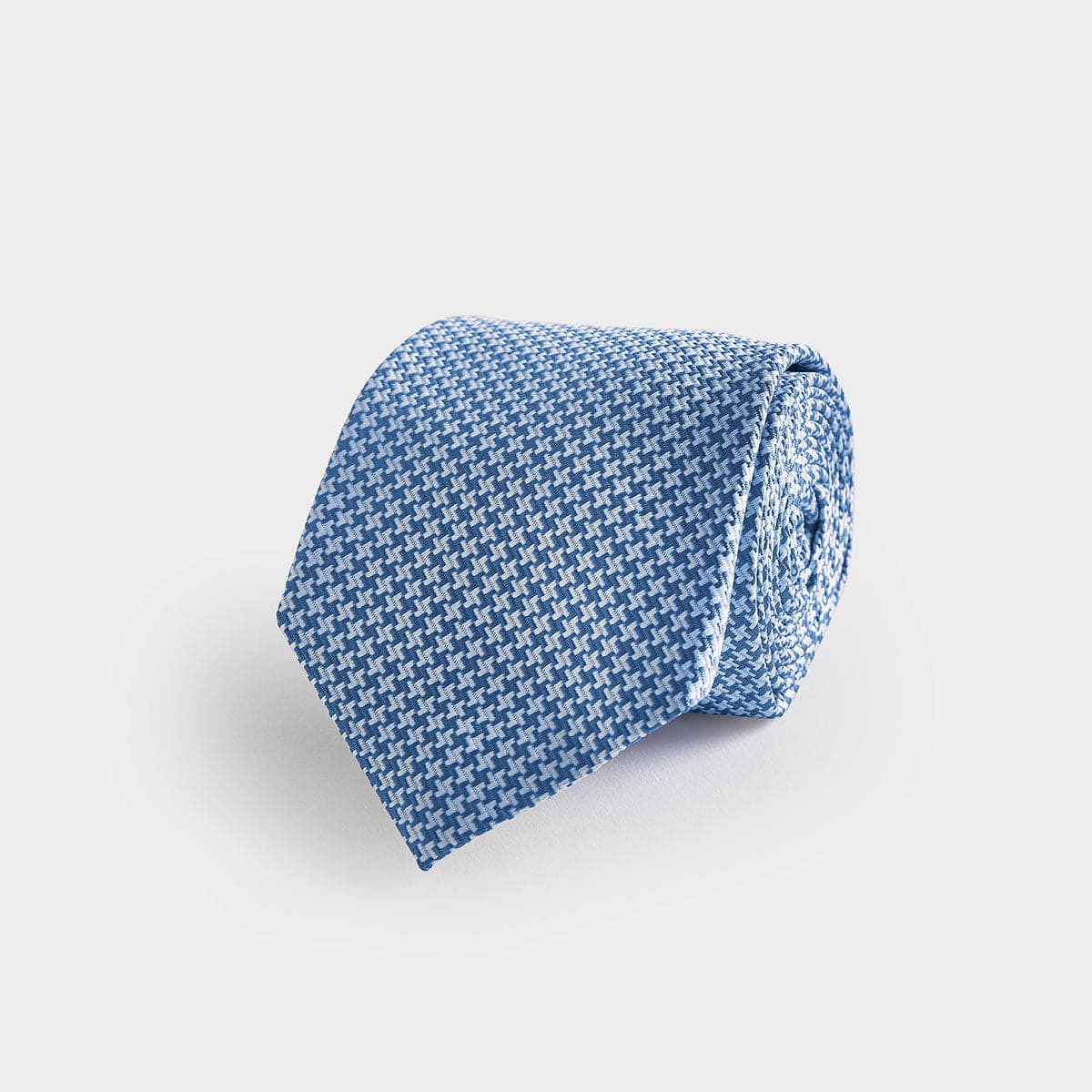 Houndstooth Silk Tie