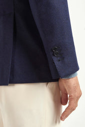 Jacket In Wool And Cashmere Made In Italy