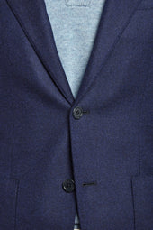 Jacket In Wool And Cashmere Made In Italy