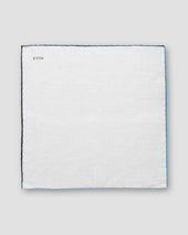 Blue Gradient Linen Pocket Square