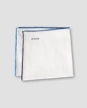 Blue Gradient Linen Pocket Square