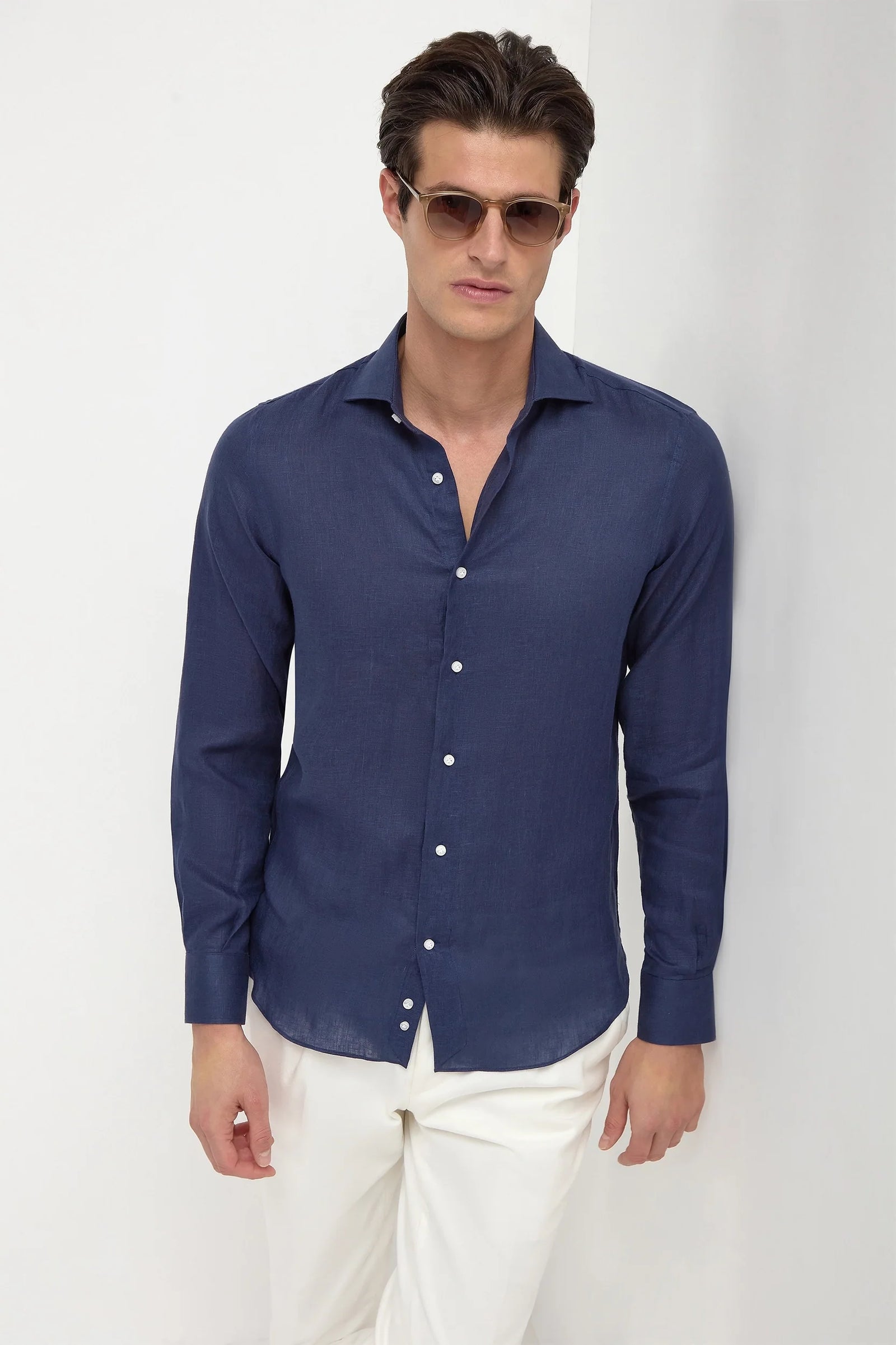 Linen Shirt Made In Italy