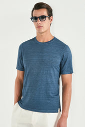 Linen T Shirt Made In Italy