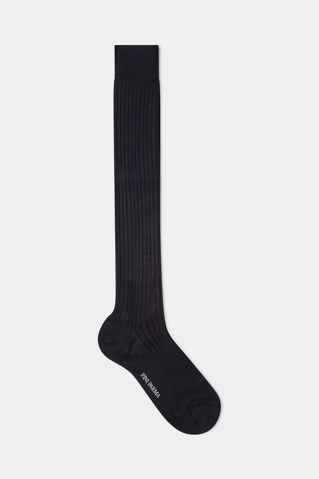 Blue long Socks - Made in Italy