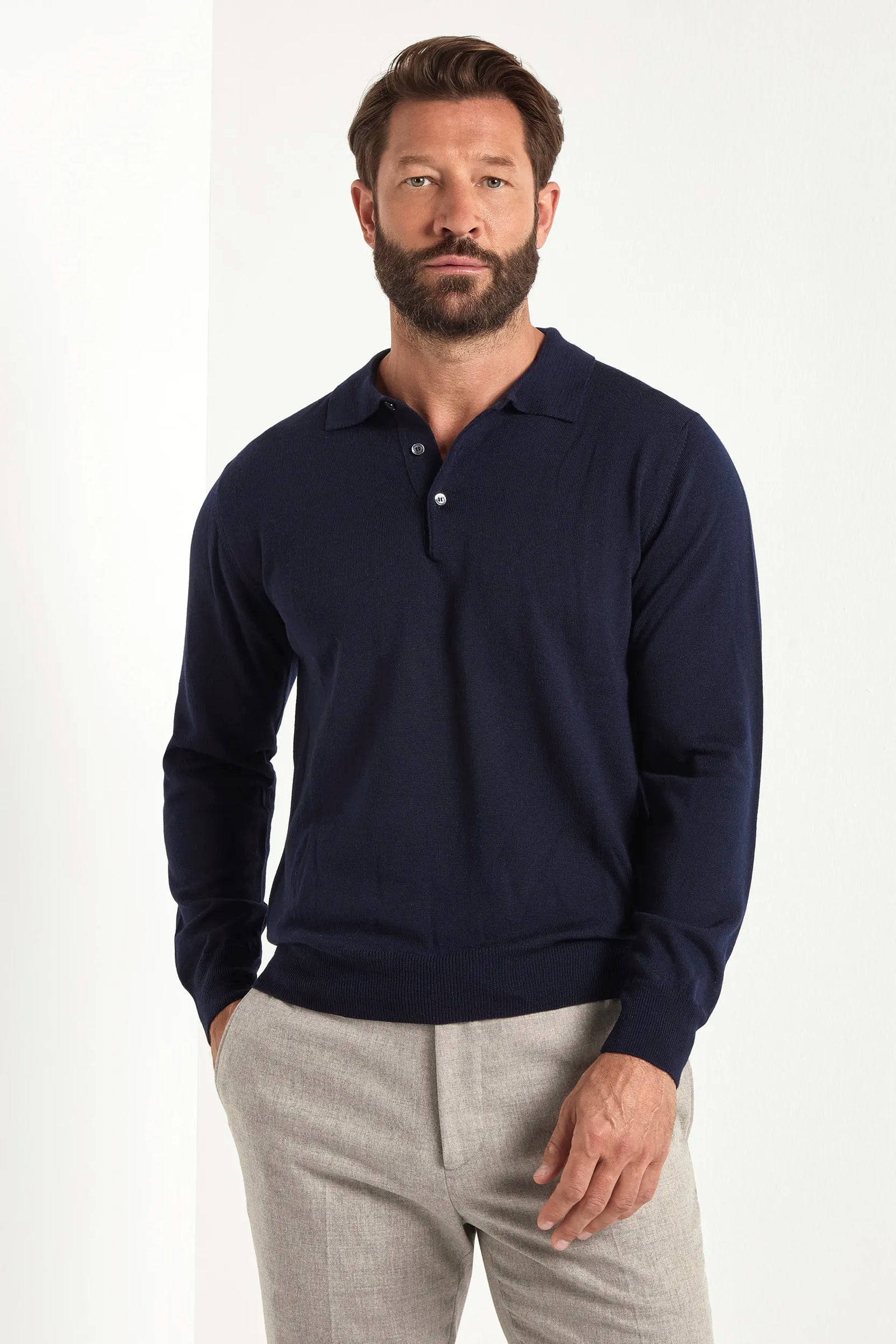 Merino Polo Made In Italy