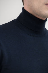 Merino Turtleneck Made In Italy