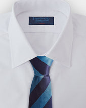 Block Stripe Silk Tie