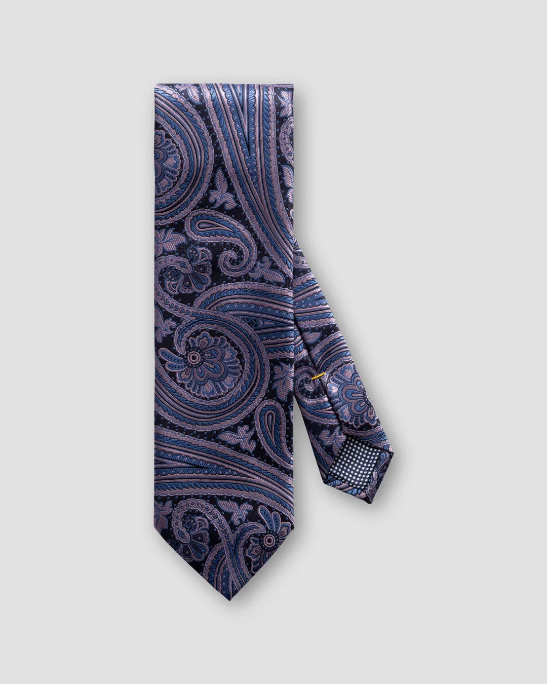 Paisley Printed Silk Tie Eton