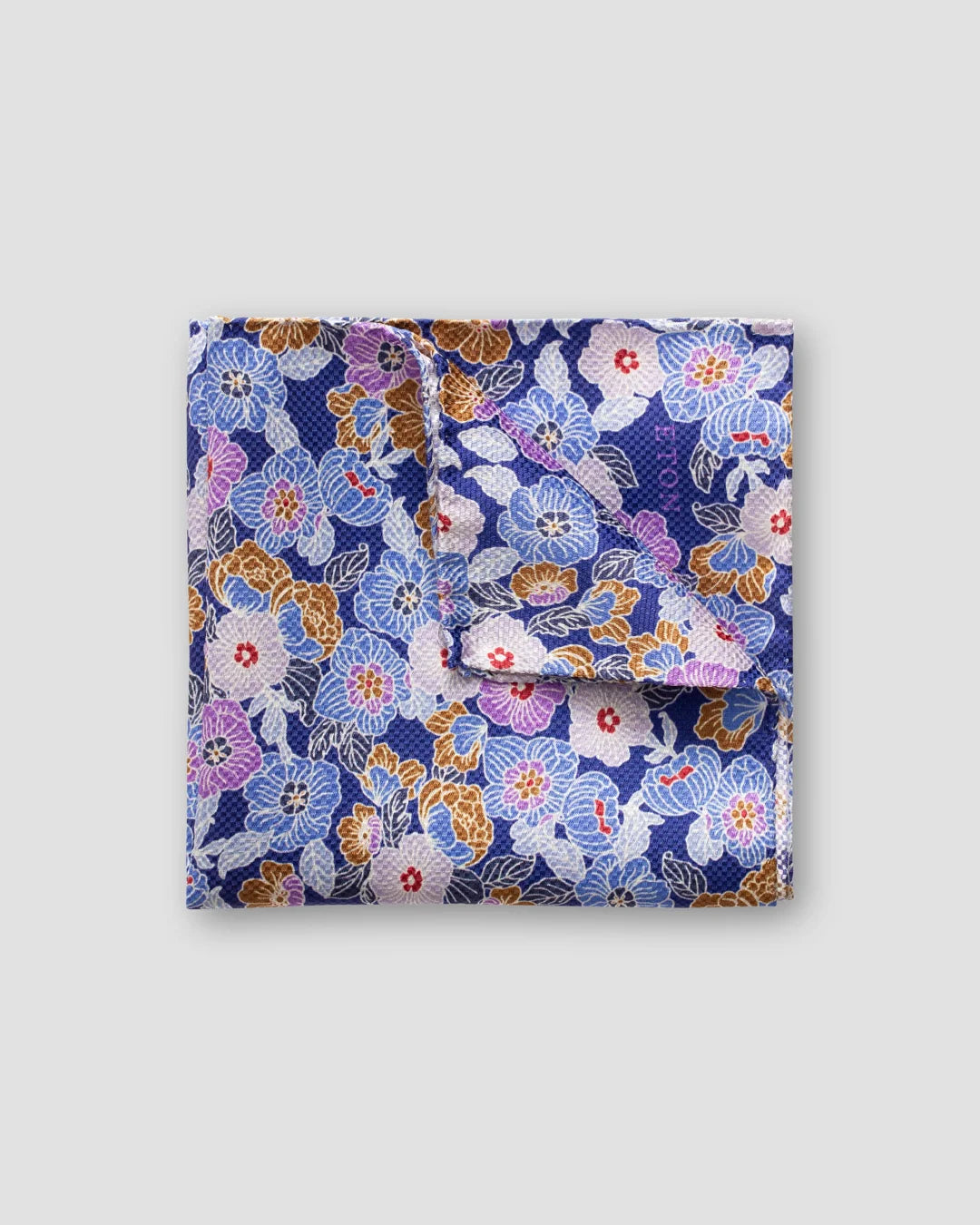 Off White Silk Pocket Square