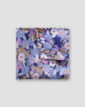 Off White Silk Pocket Square