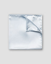 Light Blue Silk Pocket Square