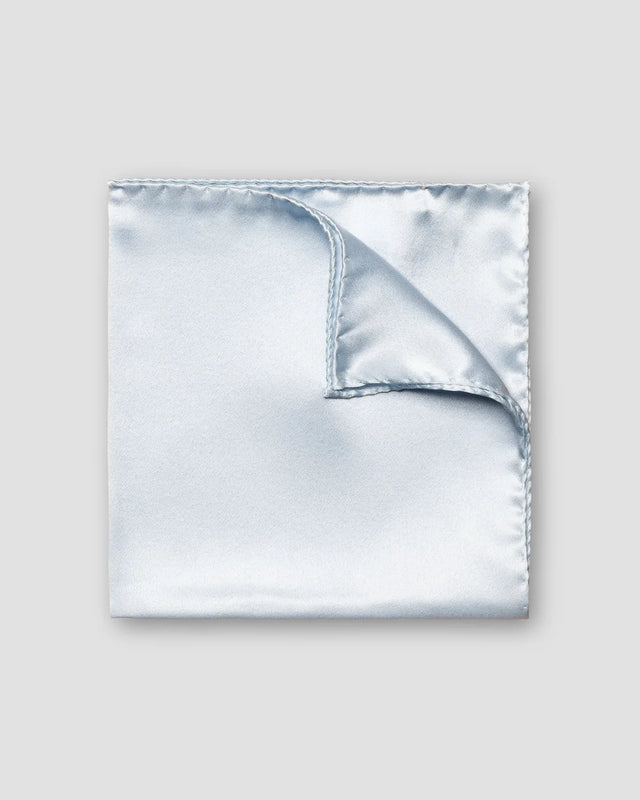 Light Blue Silk Pocket Square