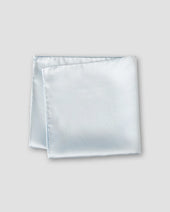 Light Blue Silk Pocket Square
