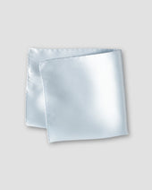 Light Blue Silk Pocket Square
